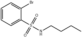 N-BUTYL 2-BROMOBENZENESULFONAMIDE,951885-17-9,结构式