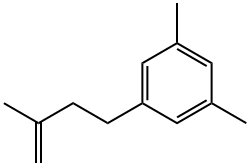 4-(3,5-Dimethylphenyl)-2-methyl-1-butene 结构式