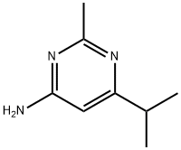 4-Pyrimidinamine,2-methyl-6-(1-methylethyl)-(9CI) Structure