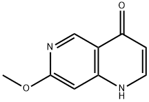 7-METHOXY-1H-1,6-NAPHTHYRIDIN-4-ONE Structure
