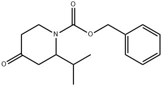 2-Isopropyl-4-oxopiperidine, N-CBZ protected Structure