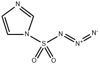 1H-咪唑-1-磺酰叠氮 结构式