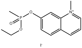 7-((methylethoxyphosphinyl)oxy)-1-methylquinolinium Structure