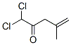 4-Penten-2-one,  1,1-dichloro-4-methyl- Structure