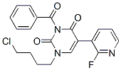 952403-29-1 2,4(1H,3H)-Pyrimidinedione,  3-benzoyl-1-(4-chlorobutyl)-5-(2-fluoro-3-pyridinyl)-
