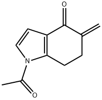 4H-Indol-4-one,  1-acetyl-1,5,6,7-tetrahydro-5-methylene-|