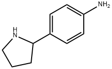 4-(2-Pyrrolidinyl)benzenamine Structure