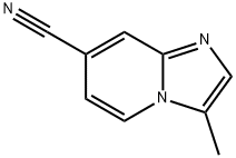IMidazo[1,2-a]pyridine-7-carbonitrile, 3-Methyl- Struktur