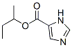 1H-Imidazole-5-carboxylic  acid,  1-methylpropyl  ester 结构式