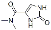 1H-Imidazole-4-carboxamide,  2,3-dihydro-N,N-dimethyl-2-oxo- Structure