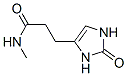 1H-Imidazole-4-propanamide,  2,3-dihydro-N-methyl-2-oxo- Structure