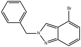 2-苄基-4-溴吲唑, 952734-38-2, 结构式