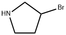 3-溴吡咯烷 结构式