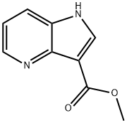 1H-吡咯并[3,2-B]吡啶-3-羧酸甲酯,952800-39-4,结构式