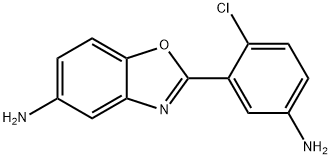 2-(5-AMINO-2-CHLOROPHENYL)-1,3-BENZOXAZOL-5-AMINE Structure