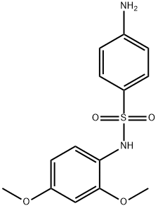 4-amino-N-(2,4-dimethoxyphenyl)benzenesulfonamide Structure