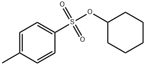 CYCLOHEXYL P-TOLUENESULFONATE Structure