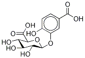 3,4-Dihydroxybenzoic Acid 3-O-β-D-Glucuronide Structure