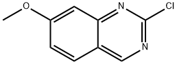 2-クロロ-7-メトキシキナゾリン 化学構造式