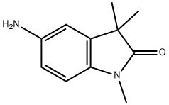 5-Amino-1,3,3-trimethyl-2-oxindole 结构式