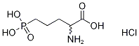 rac 5-Phosphono Norvaline Hydrochloride 结构式