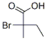 2-Bromo-2-Methylbutyric Acid Structure