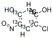 4-Chloro-6-nitrosoresorcinol-13C6 Structure