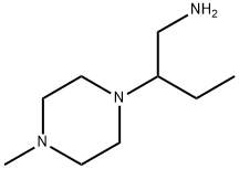 2-(4-METHYL-1-PIPERAZINYL)-1-BUTANAMINE Struktur