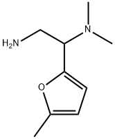 N-[2-amino-1-(5-methyl-2-furyl)ethyl]-N,N-dimethylamine Structure