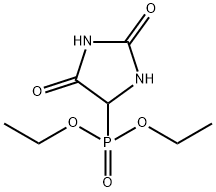 DIETHYL 5-HYDANTOYLPHOSPHONATE Struktur