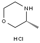 (R)-3-甲基吗啉盐酸盐 结构式