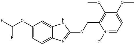 5-(Difluoromethoxy)-2-[[(3,4-dimethoxy-2-pyridinyl)methyl]thio]-1H-benzimidazole-N-oxide