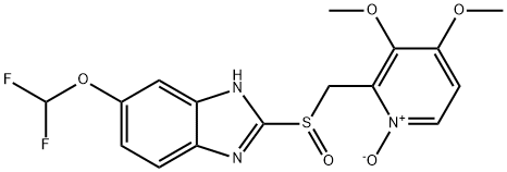 PANTOPRAZOLE N-OXIDE 化学構造式