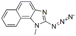 2-AZIDO-1-METHYLNAPHTHO(1,2-D)IMIDAZOLE Structure