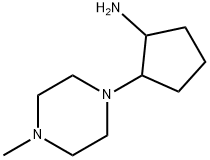 TRANS-2-(4-METHYLPIPERAZIN-1-YL)CYCLOPENTANAMINE|反式-2-(4-甲基哌嗪基)-环戊胺