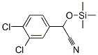 (3,4-Dichloro-phenyl)-trimethylsilanyloxy-acetonitrile 结构式