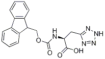 (ALPHAS)-ALPHA-[[(9H-芴-9-基甲氧基)羰基]氨基]-2H-四唑-5-丙酸, 954147-35-4, 结构式