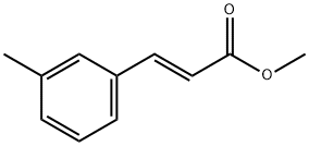 (2E)-3-(3-メチルフェニル)-2-プロペン酸, メチルエステル 化学構造式