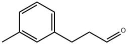 3-(3-メチルフェニル)プロピオンアルデヒド 化学構造式
