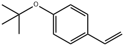 4-(tert-ブトキシ)スチレン 化学構造式