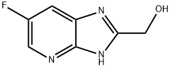 3H-Imidazo[4,5-b]pyridine-2-methanol,  6-fluoro- 结构式
