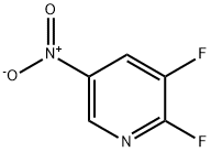 2,3-DIFLUORO-5-NITROPYRIDINE Struktur