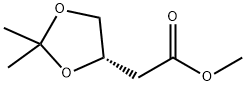 METHYL (4S)-(+)-2,2-DIMETHYL-1,3-DIOXOLANE-4-ACETATE Structure