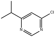 4-クロロ-6-イソプロピルピリミジン 化学構造式