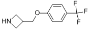 3-(4-Trifluoromethyl-phenoxymethyl)-azetidine Structure