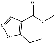 5-乙基异噁唑-4-羧酸甲酯, 954229-90-4, 结构式