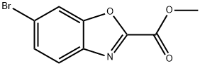 6-溴苯并[D]恶唑-2-甲酸甲酯,954239-67-9,结构式