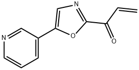 1-(5-PYRIDIN-3-YL-OXAZOL-2-YL)-PROPENONE Struktur