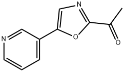 1-(5-PYRIDIN-3-YL-OXAZOL-2-YL)-ETHANONE Structure