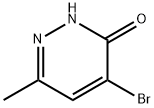 4-溴-6-甲基-3(2H)-哒嗪酮 结构式